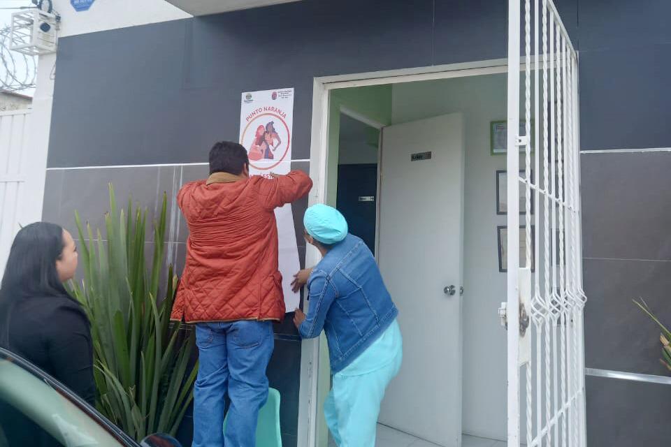 Existen en Huamantla más de 200 'Puntos Naranja' para brindar apoyo a mujeres víctimas de violencia